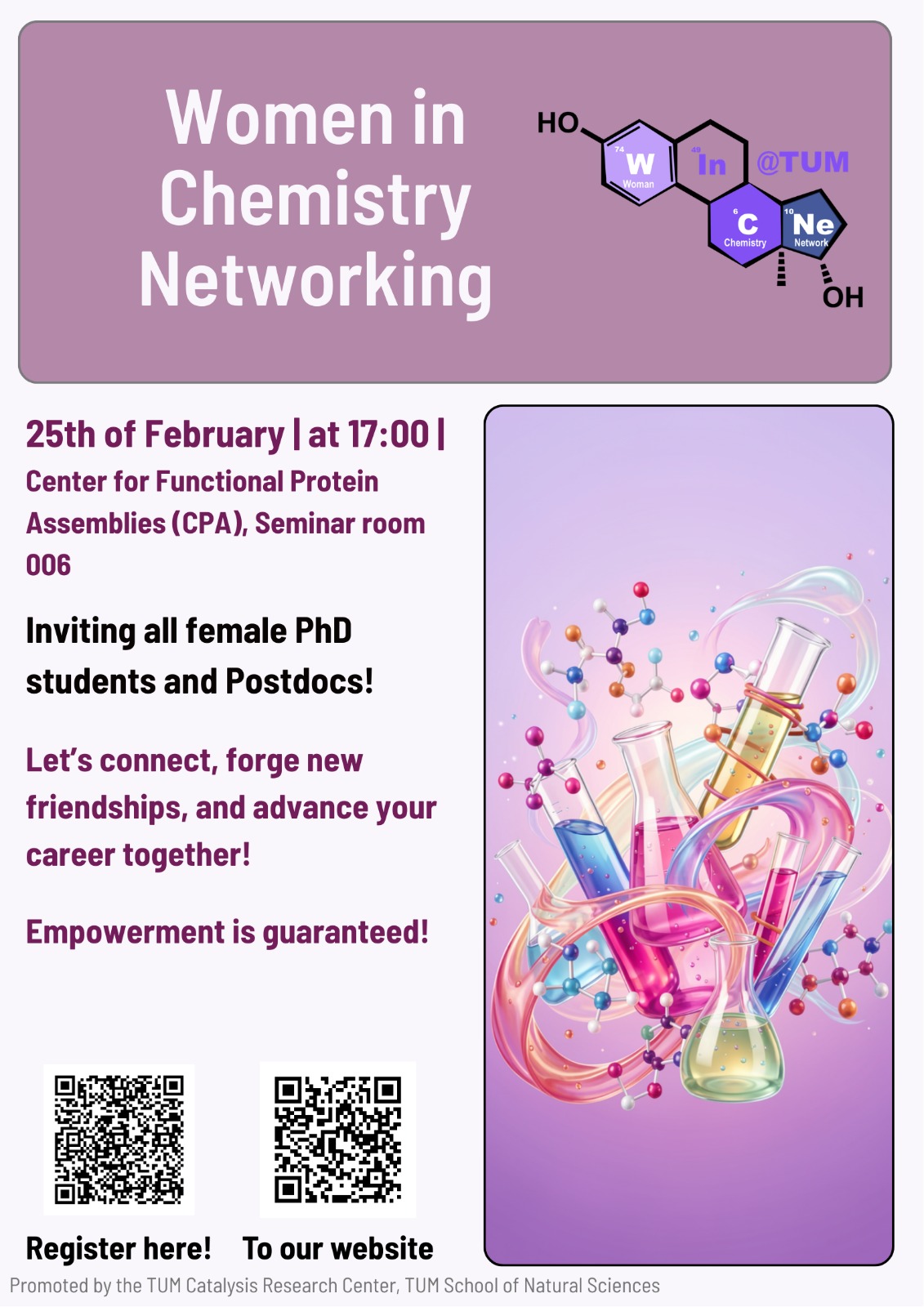 Women in Chemistry Networking Poster