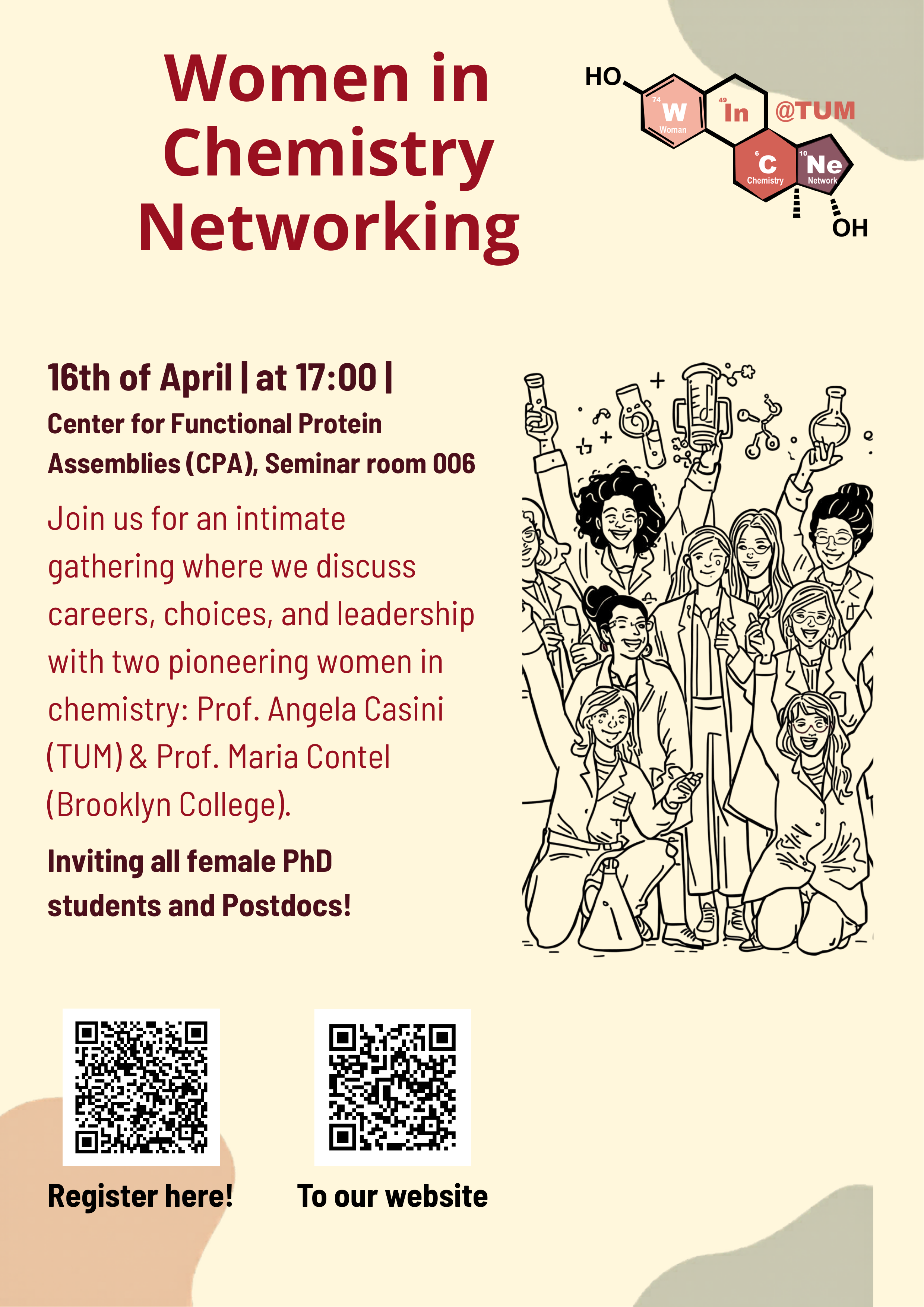 Women in Chemistry Networking Poster