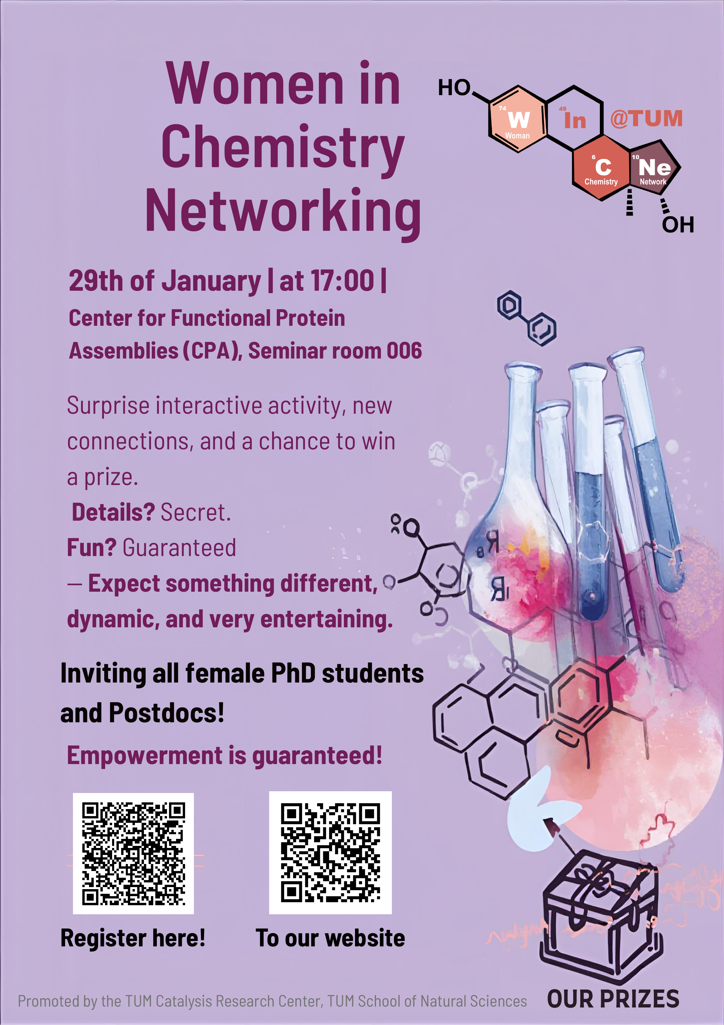 Women in Chemistry Network January 2026 Poster